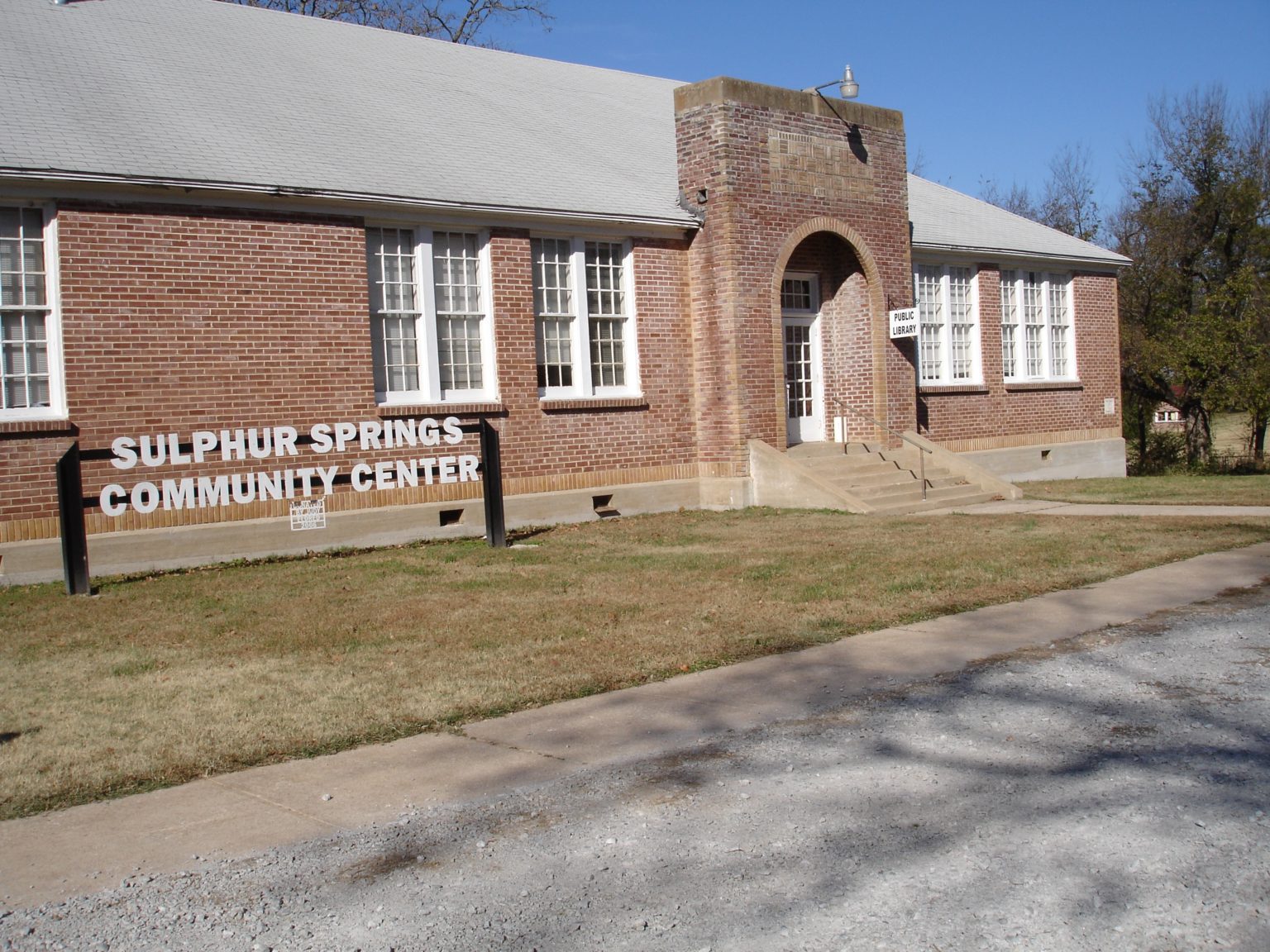 Sulphur Springs Public Library HQ Arkansas State Library